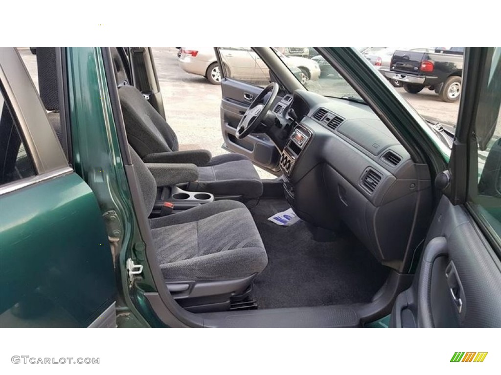 1999 CR-V EX 4WD - Clover Green Pearl / Charcoal photo #14
