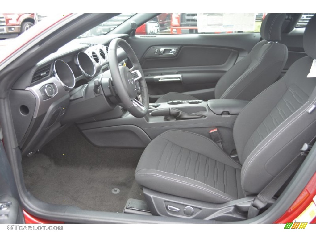 2015 Mustang EcoBoost Coupe - Ruby Red Metallic / Ebony photo #7