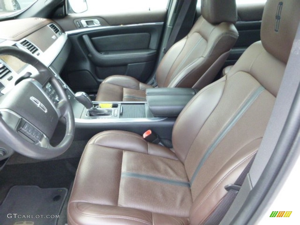 Sienna Brown Interior 2011 Lincoln MKS EcoBoost AWD Photo #104723315