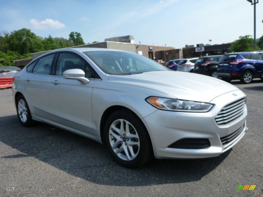 2013 Fusion SE - Ingot Silver Metallic / Charcoal Black photo #1