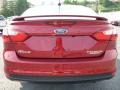 2013 Ruby Red Ford Focus Titanium Sedan  photo #3