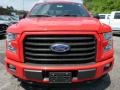 2015 Race Red Ford F150 XLT SuperCab 4x4  photo #6