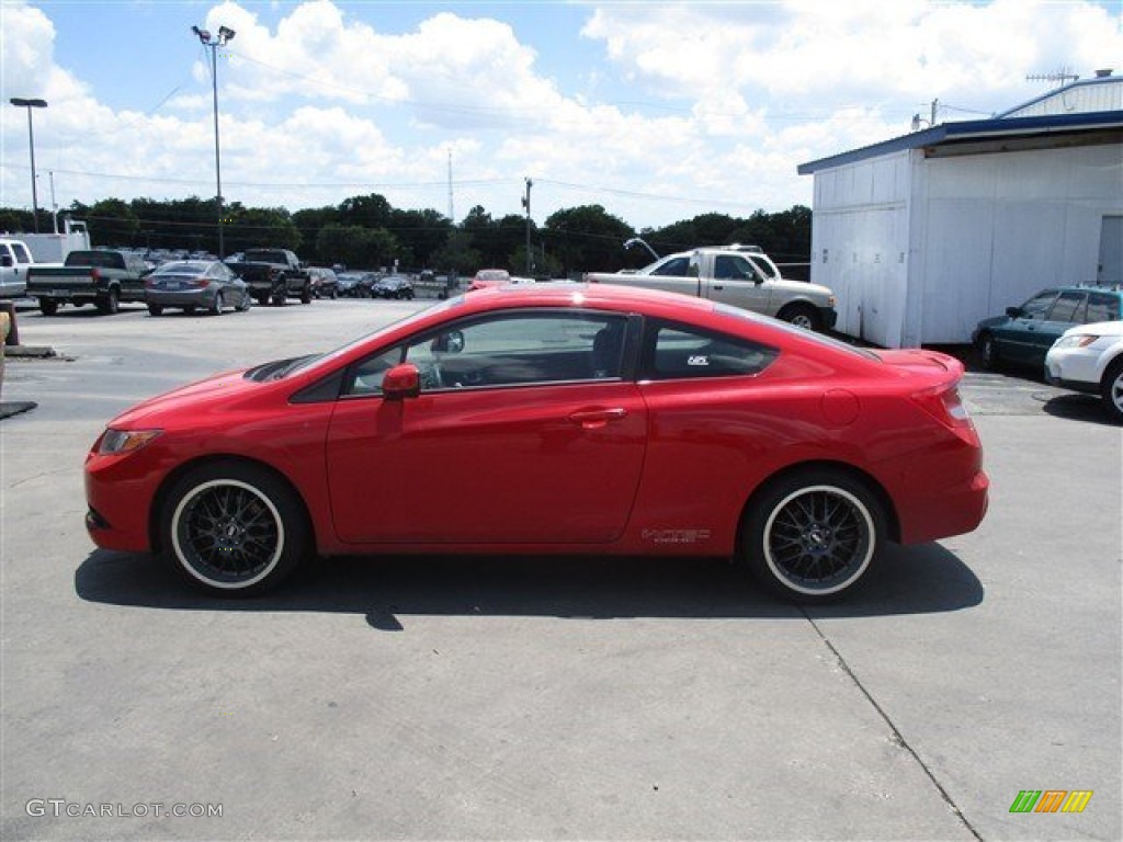2012 Civic Si Coupe - Rallye Red / Black photo #4