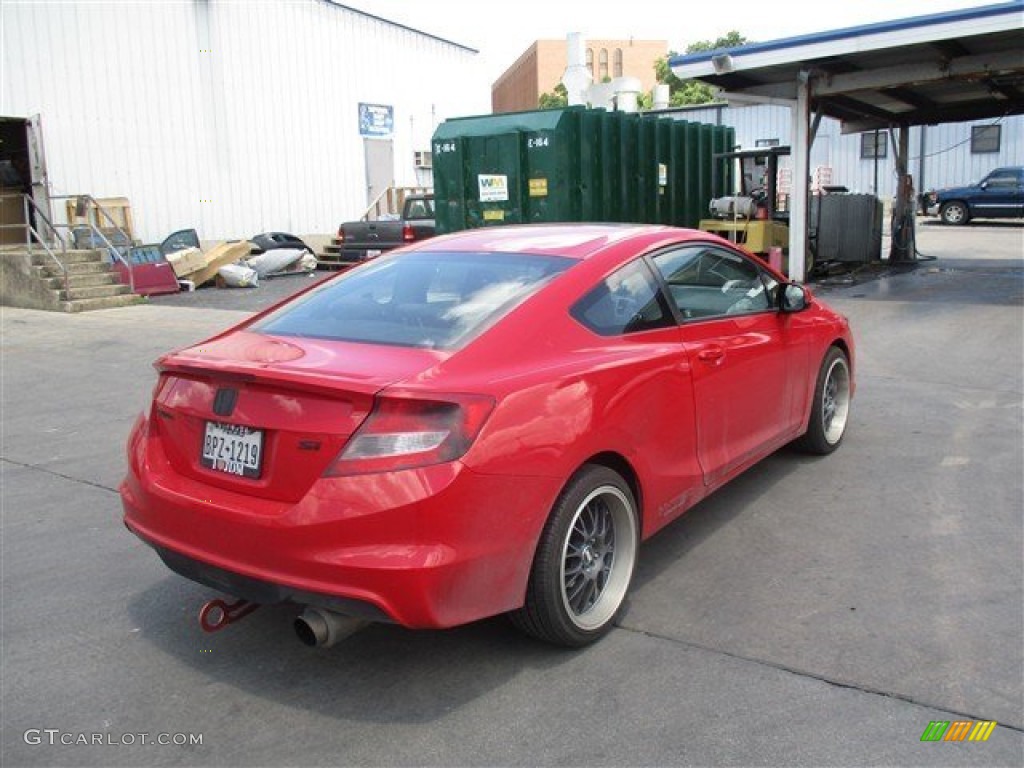 2012 Civic Si Coupe - Rallye Red / Black photo #7