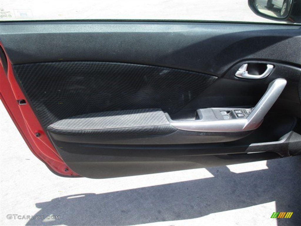 2012 Civic Si Coupe - Rallye Red / Black photo #10