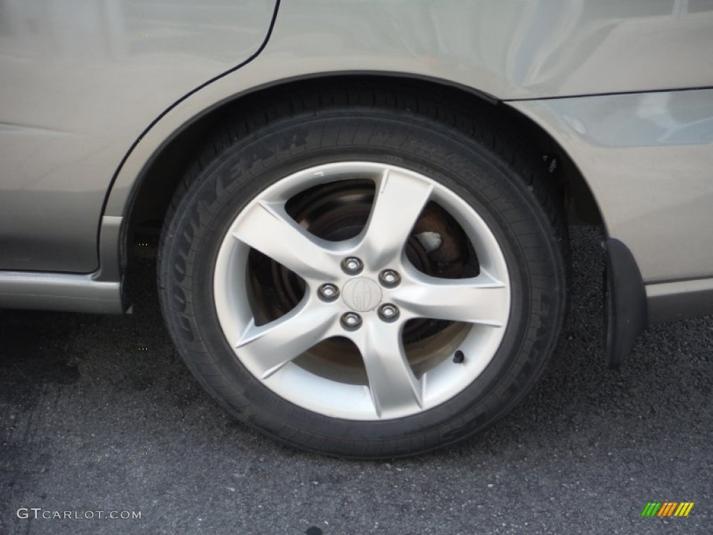 2006 Impreza 2.5i Sedan - Steel Gray Metallic / Anthracite Black photo #6