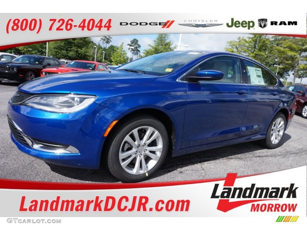 Vivid Blue Pearl Chrysler 200