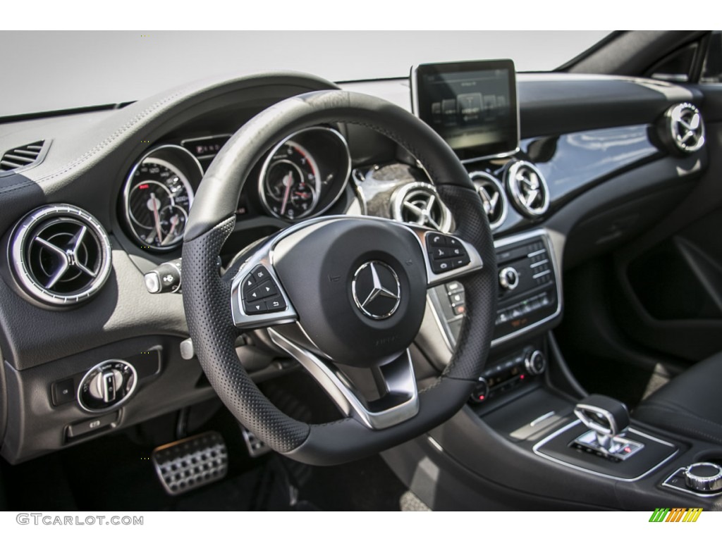 2015 Mercedes-Benz CLA 45 AMG Black Dashboard Photo #104732474