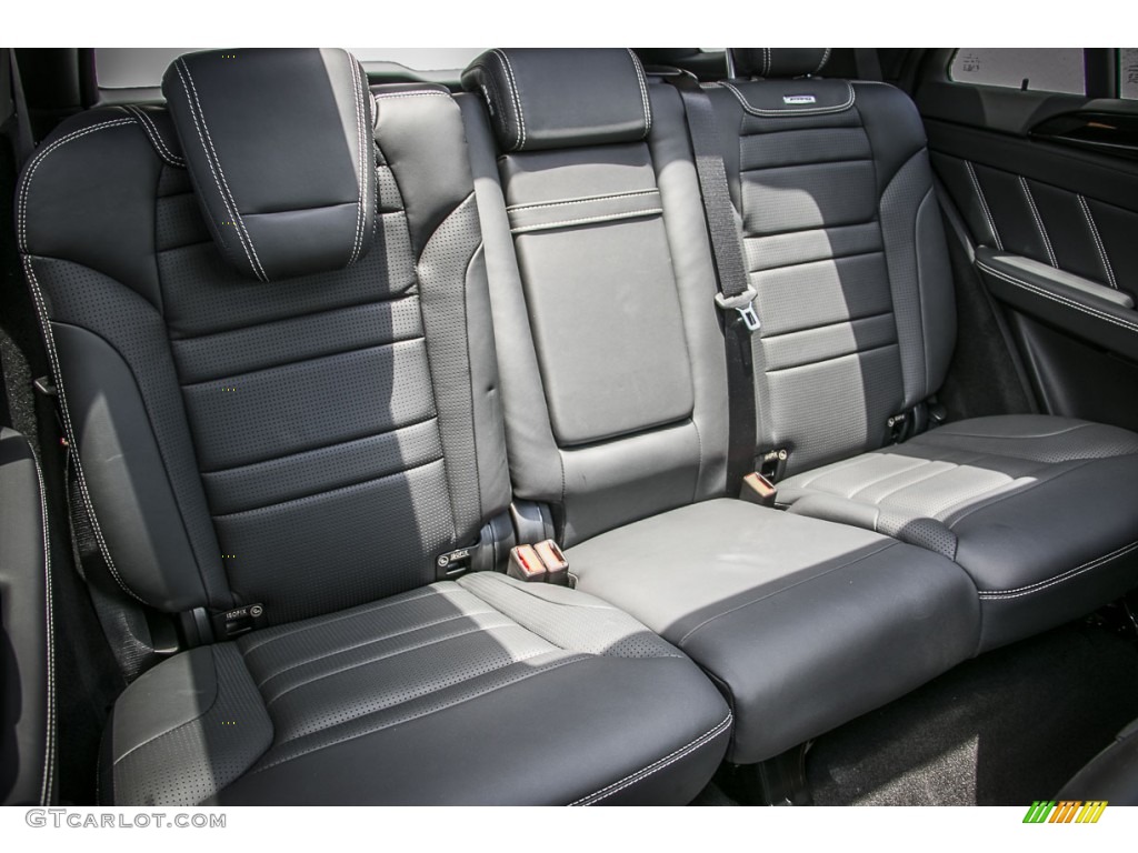 Black Interior 2015 Mercedes-Benz ML 63 AMG Photo #104733797
