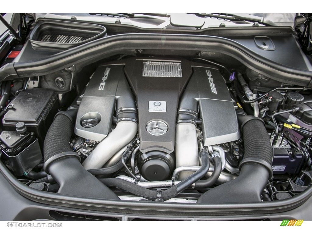 2015 Mercedes-Benz ML 63 AMG Engine Photos