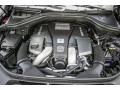 5.5 Liter AMG biturbo DOHC 32-Valve VVT V8 2015 Mercedes-Benz ML 63 AMG Engine