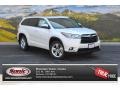 2015 Blizzard Pearl White Toyota Highlander Limited AWD  photo #1