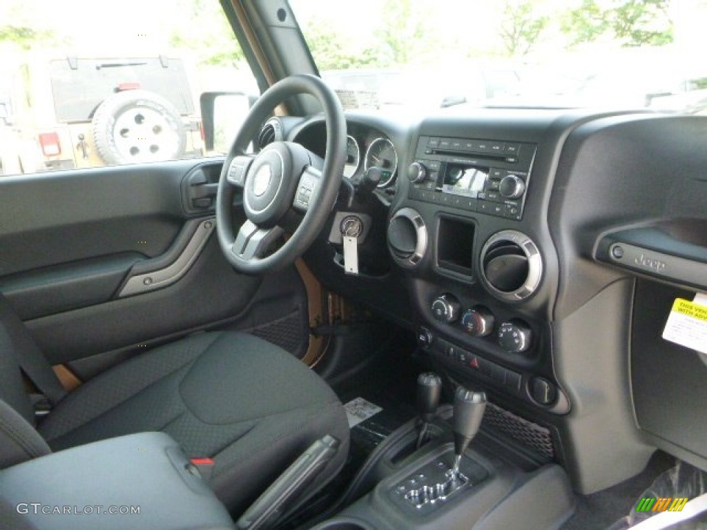 2015 Wrangler Unlimited Sport 4x4 - Copper Brown Pearl / Black photo #12