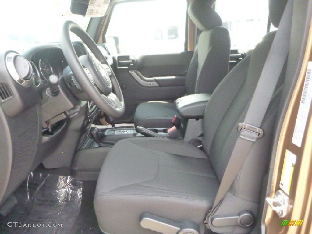 2015 Wrangler Unlimited Sport 4x4 - Copper Brown Pearl / Black photo #14