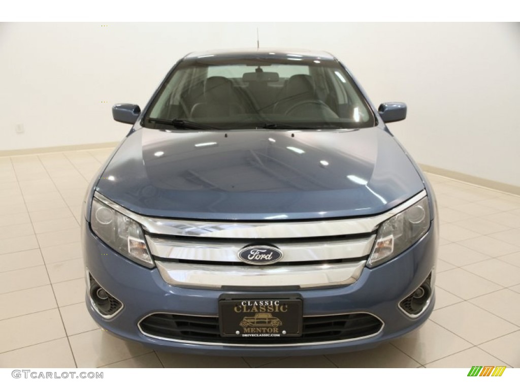 2010 Fusion SEL - Sport Blue Metallic / Charcoal Black photo #2