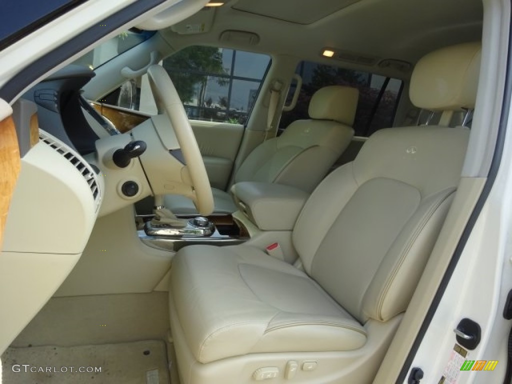 2014 Infiniti QX80 AWD Front Seat Photo #104737829