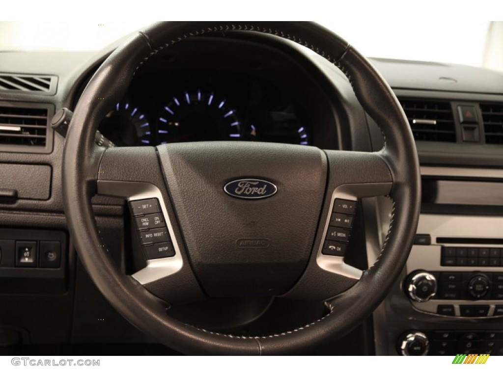 2010 Fusion SEL - Sport Blue Metallic / Charcoal Black photo #6