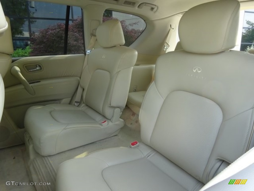 Wheat Interior 2014 Infiniti QX80 AWD Photo #104737847