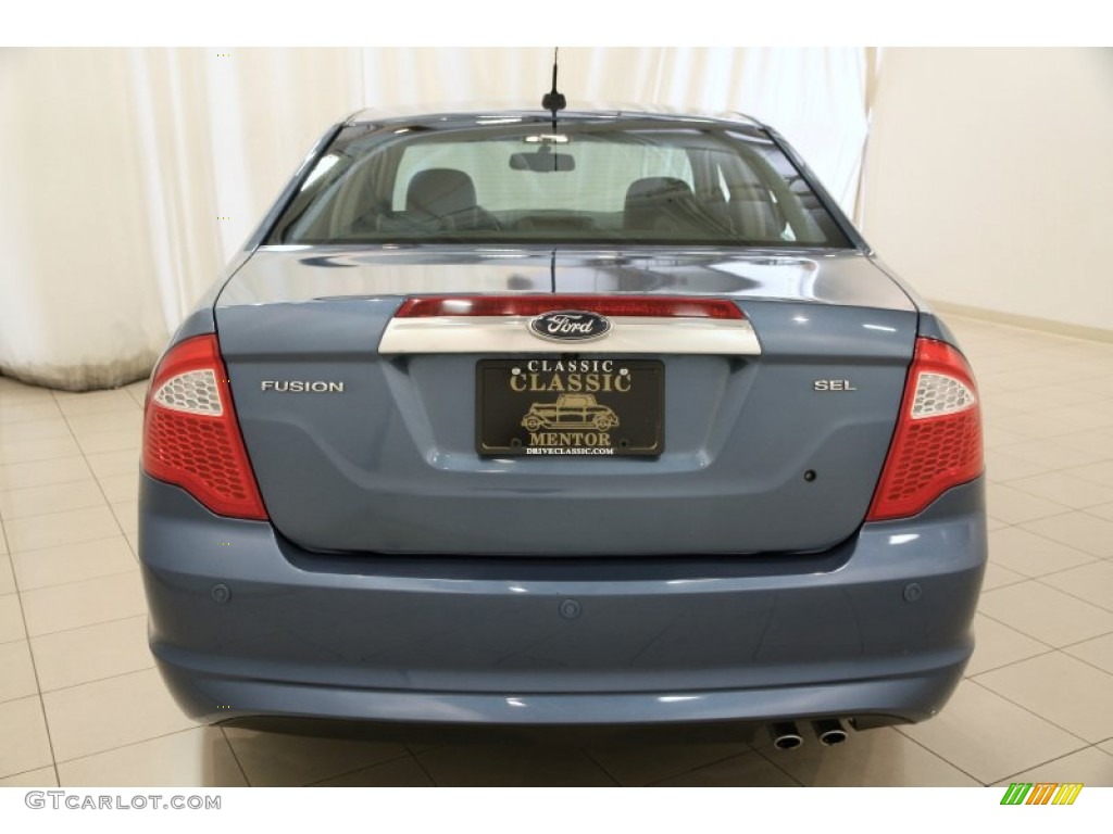 2010 Fusion SEL - Sport Blue Metallic / Charcoal Black photo #13