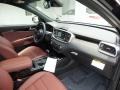  2016 Sorento Limited AWD Limited Merlot Nappa Leather Interior