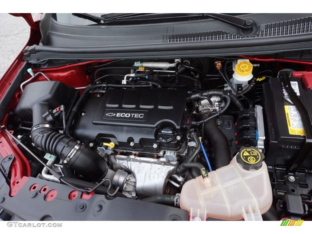 2014 Sonic LTZ Hatchback - Crystal Red Tintcoat / Jet Black/Dark Titanium photo #11