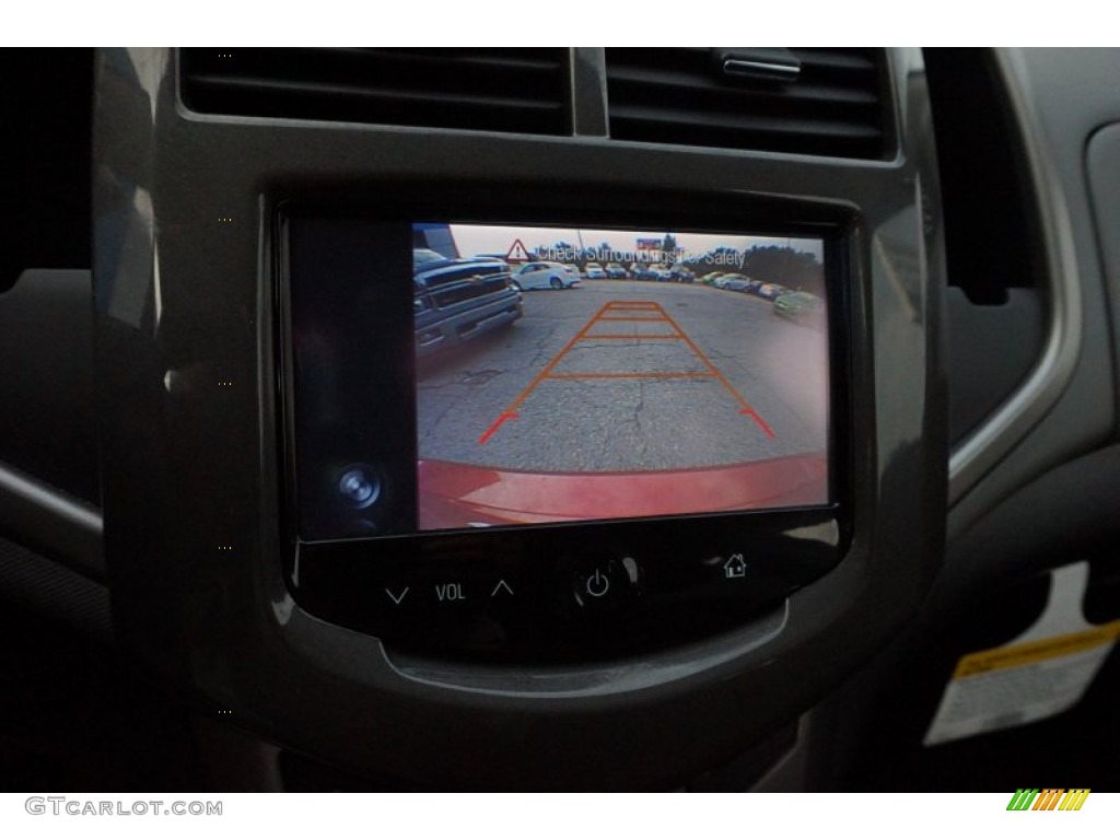 2014 Sonic LTZ Hatchback - Crystal Red Tintcoat / Jet Black/Dark Titanium photo #15