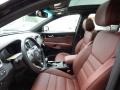 2016 Kia Sorento Limited Merlot Nappa Leather Interior Front Seat Photo