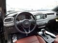 2016 Kia Sorento Limited Merlot Nappa Leather Interior Prime Interior Photo