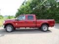 2016 Ruby Red Metallic Ford F250 Super Duty XLT Crew Cab 4x4  photo #7