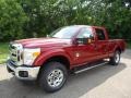 2016 Ruby Red Metallic Ford F250 Super Duty XLT Crew Cab 4x4  photo #8