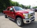 2016 Ruby Red Metallic Ford F250 Super Duty XLT Crew Cab 4x4  photo #10