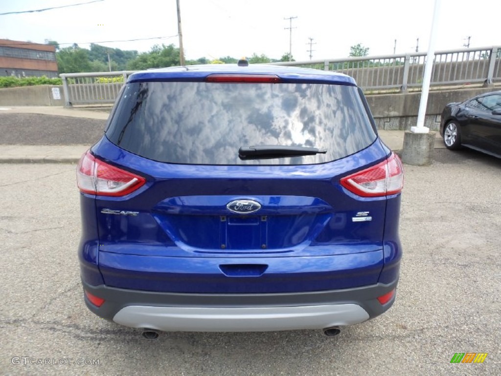 2015 Escape SE 4WD - Deep Impact Blue Metallic / Charcoal Black photo #4