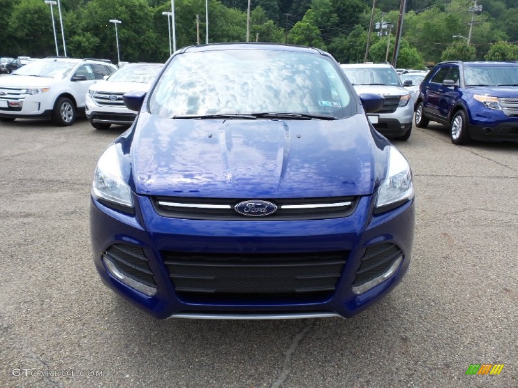 2015 Escape SE 4WD - Deep Impact Blue Metallic / Charcoal Black photo #9