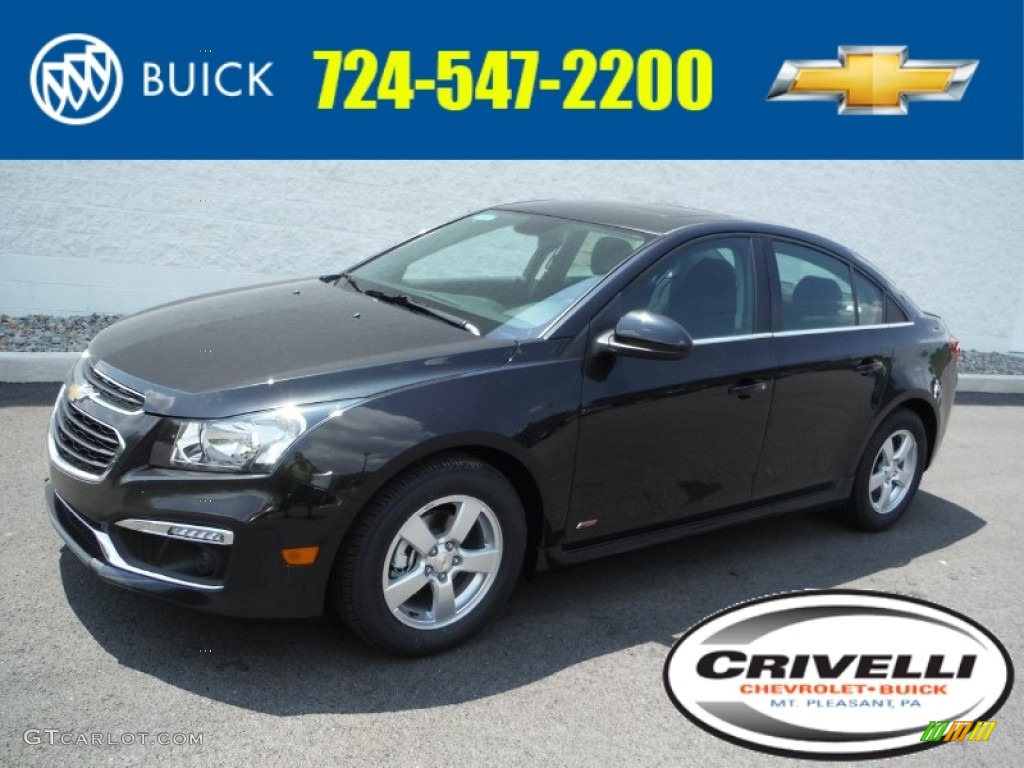 2015 Cruze LT - Black Granite Metallic / Jet Black photo #1