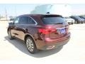 2016 Dark Cherry Pearl Acura MDX Technology  photo #5