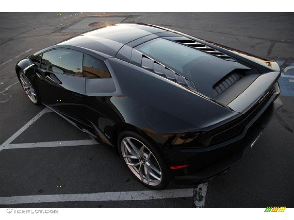 Nero Noctis 2015 Lamborghini Huracan LP 610-4 Exterior Photo #104752147