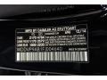  2015 B Electric Drive Night Black Color Code 696