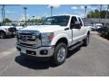 Oxford White 2015 Ford F350 Super Duty Lariat Super Cab 4x4