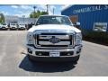 Oxford White - F350 Super Duty Lariat Super Cab 4x4 Photo No. 2