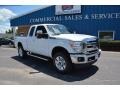 Oxford White - F350 Super Duty Lariat Super Cab 4x4 Photo No. 3