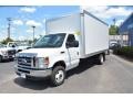 Oxford White 2015 Ford E-Series Van E450 Cutaway Commercial Moving Truck