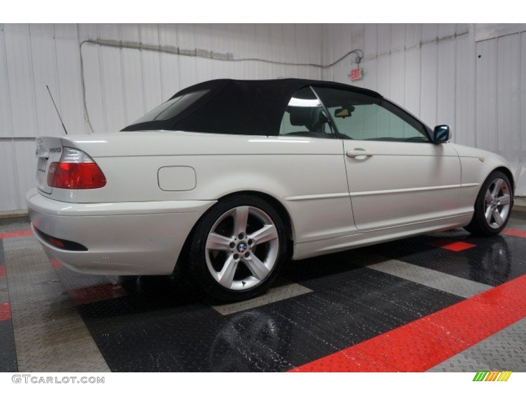 2005 3 Series 325i Convertible - Alpine White / Grey photo #7