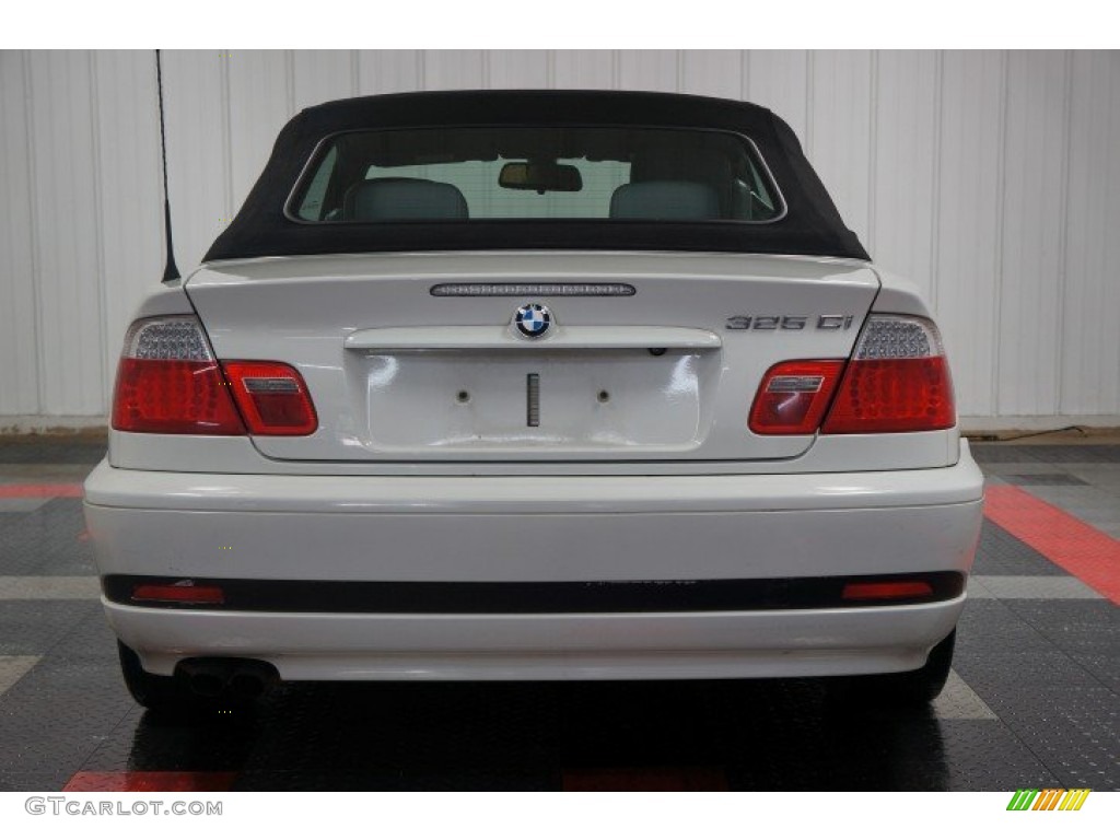 2005 3 Series 325i Convertible - Alpine White / Grey photo #9