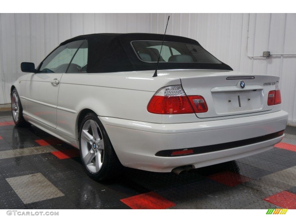 2005 3 Series 325i Convertible - Alpine White / Grey photo #10