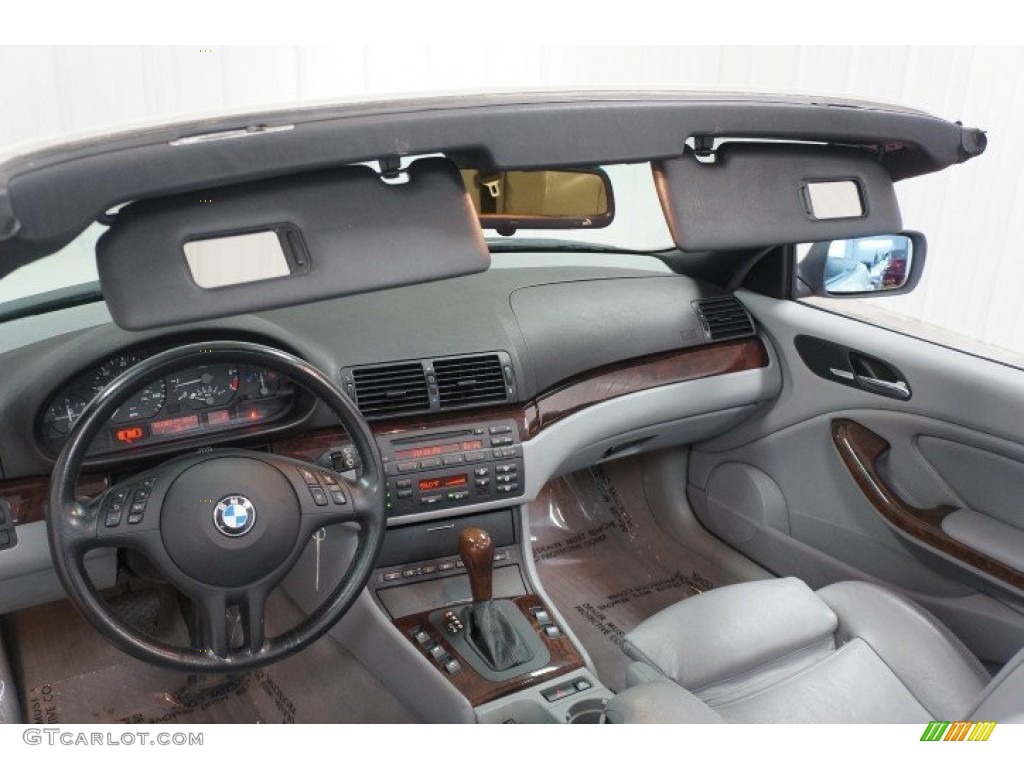 2005 3 Series 325i Convertible - Alpine White / Grey photo #26
