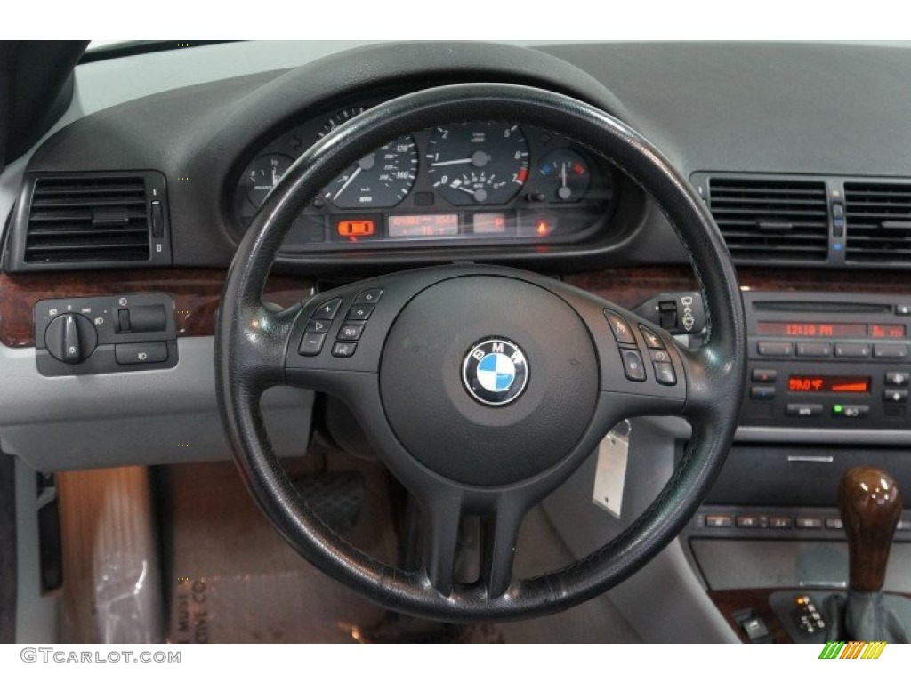 2005 3 Series 325i Convertible - Alpine White / Grey photo #28