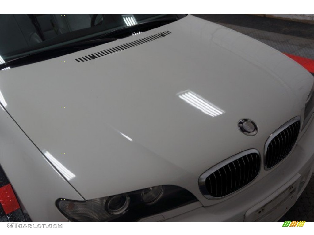2005 3 Series 325i Convertible - Alpine White / Grey photo #43