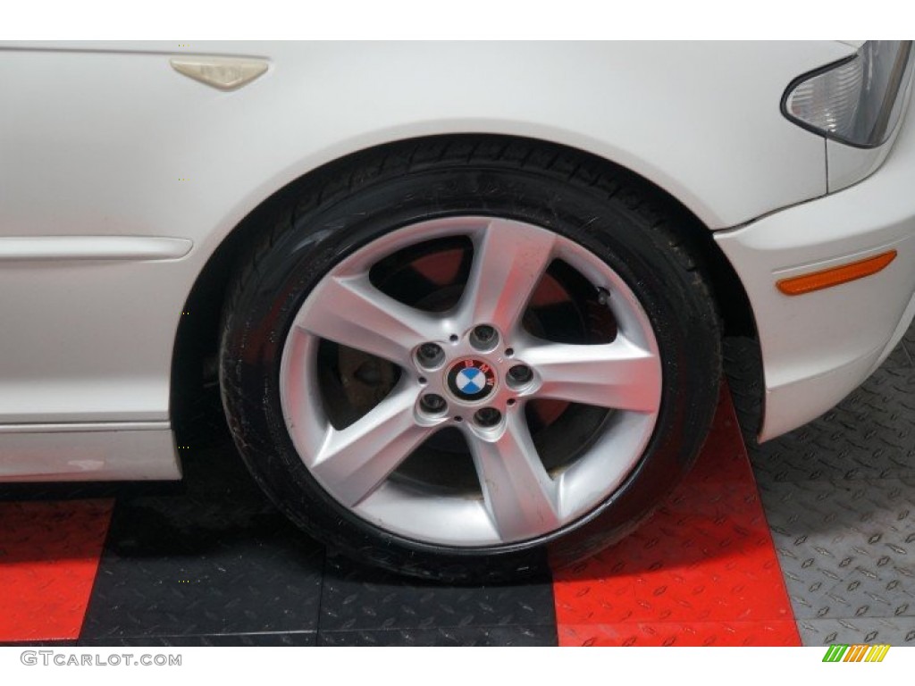 2005 3 Series 325i Convertible - Alpine White / Grey photo #45