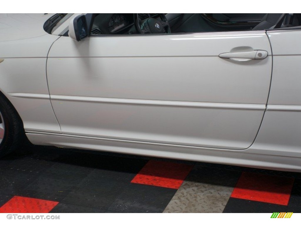 2005 3 Series 325i Convertible - Alpine White / Grey photo #62