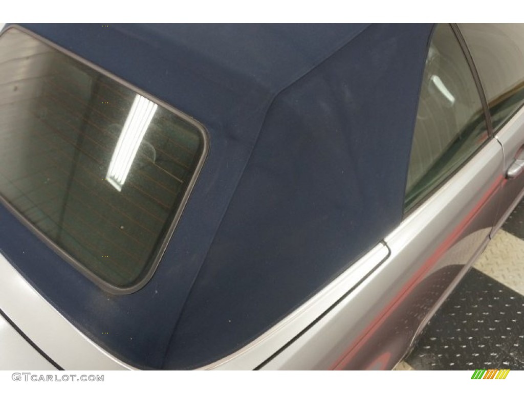 2004 3 Series 325i Convertible - Steel Blue Metallic / Black photo #16